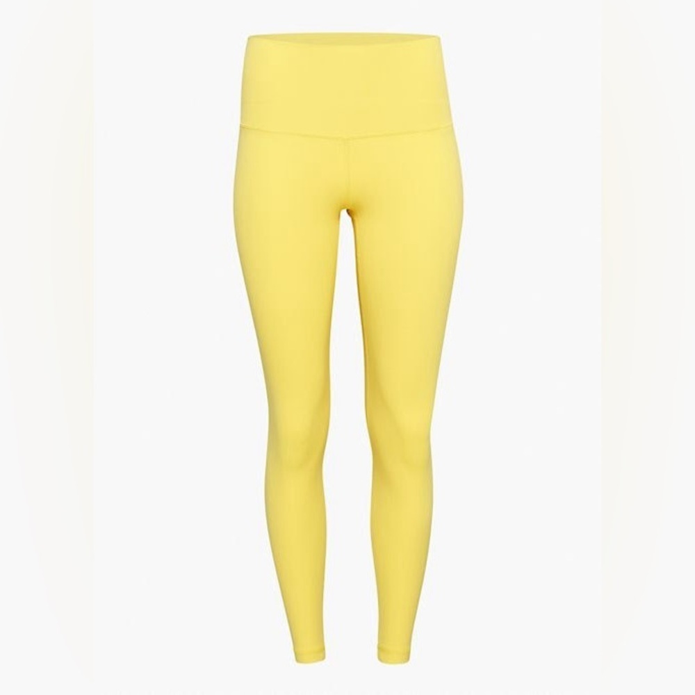 TnAction TNABUTTER™ CHEEKY HI-RISE in Solar Yellow. small. Yellow tna leggings